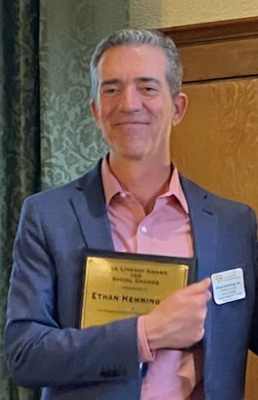 Ethan Hemming, 2024 Livesay Award Recipient